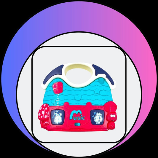 Colorful N Educational Baby House With Light & Music For Kids