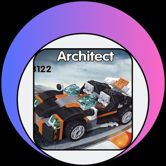 256PCS Architect Magic 36-In-1 Ultimate Building Block Set For Creative Minds