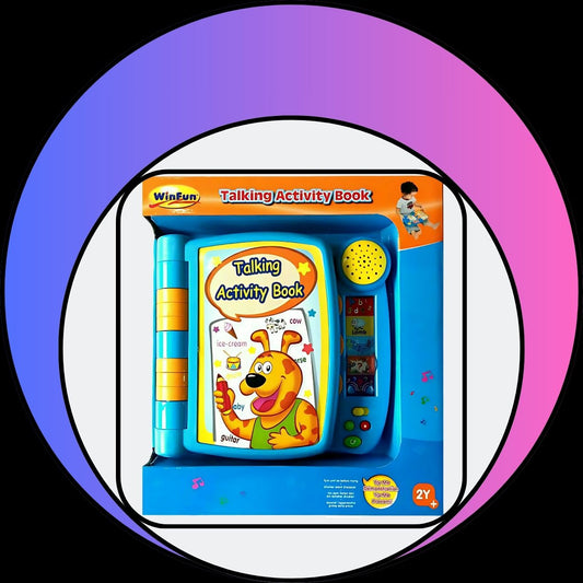 Talking Activity Book Learning Game For Kids