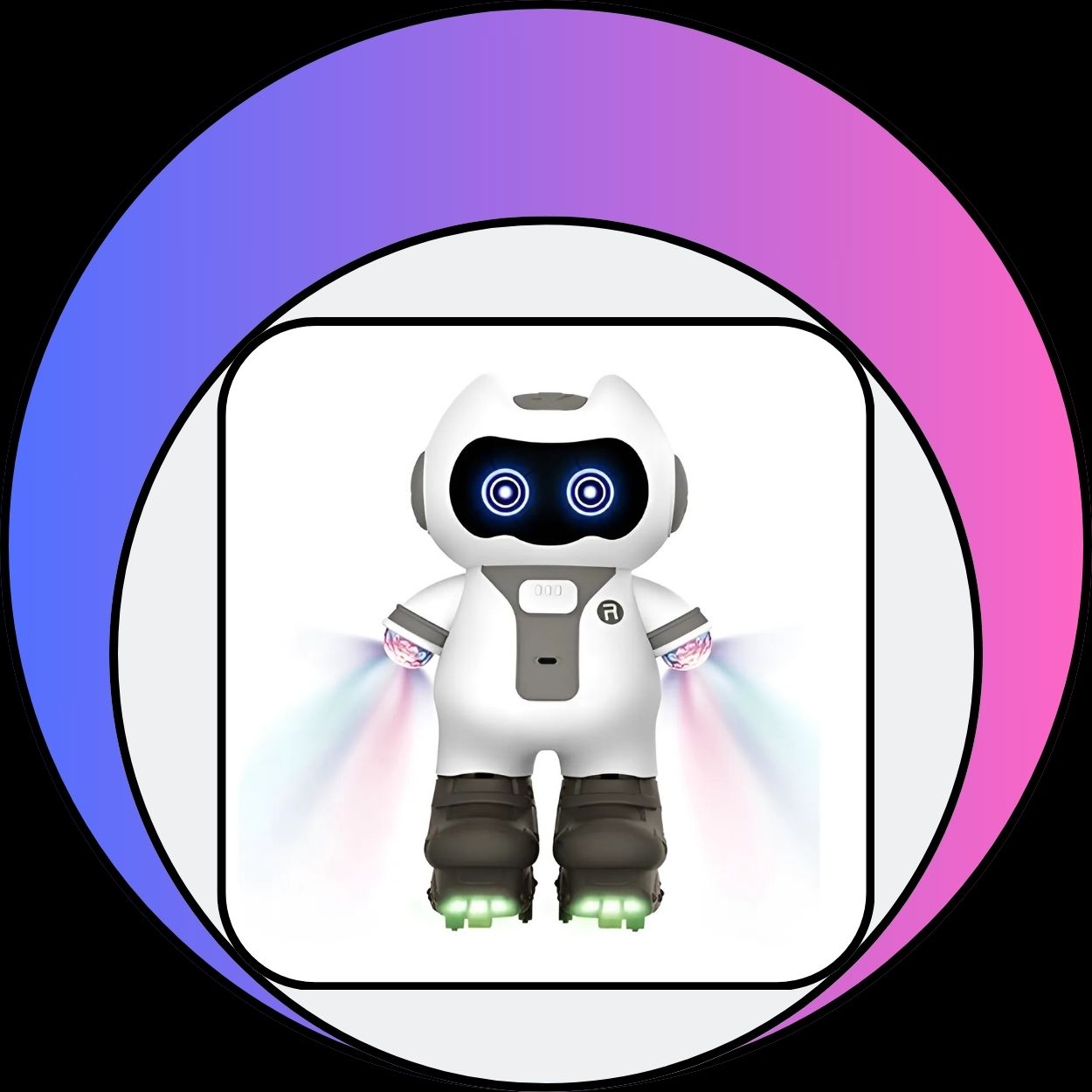 Dancing Smart Robot With Sound & Light Kids Fun Play Toys