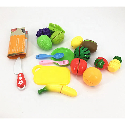 Funny DIY Chopping Fun Table Games Baby Tools Cutting Fruit
