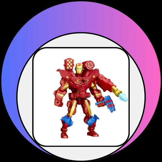 Superhero Mashers Electronic Iron Man Assemble Figure Toy