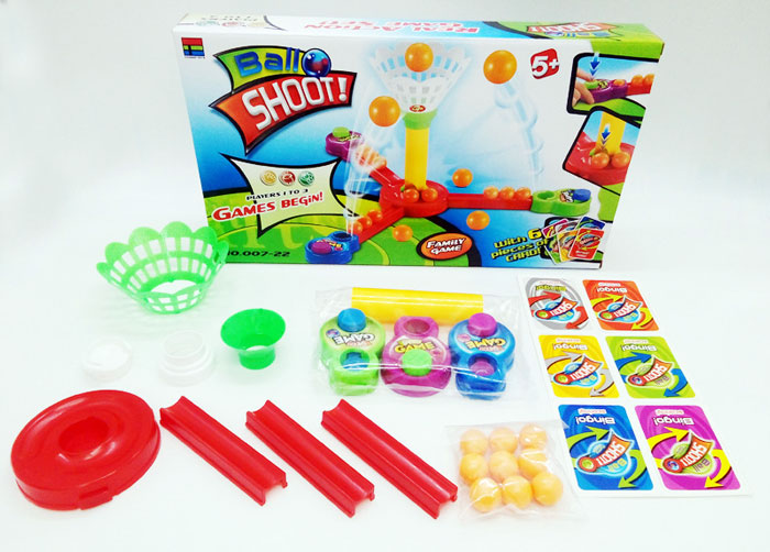 Triple Challenge Sports Action Game Ball Shoot Toy For Kids