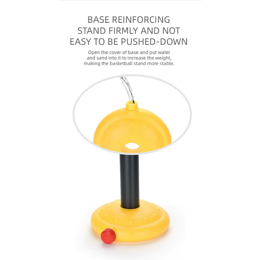 Children’s Basketball Stand Portable Adjustable Indoor Plastic Parent Child Interactive Toy